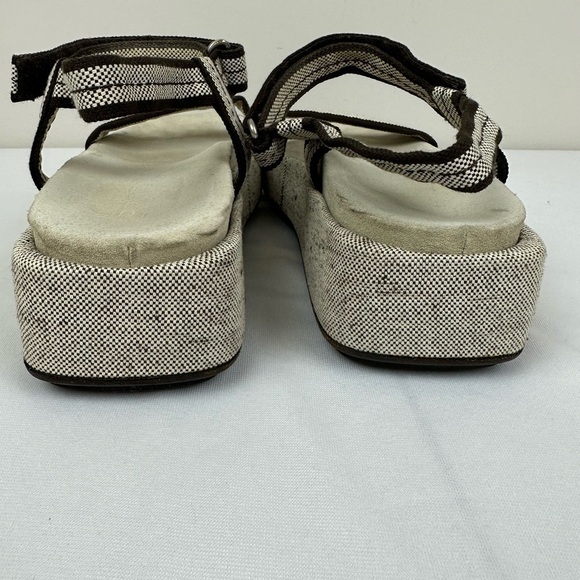 Vintage Prada Platform Velcro Sandals Size 10 - Picture 7 of 14